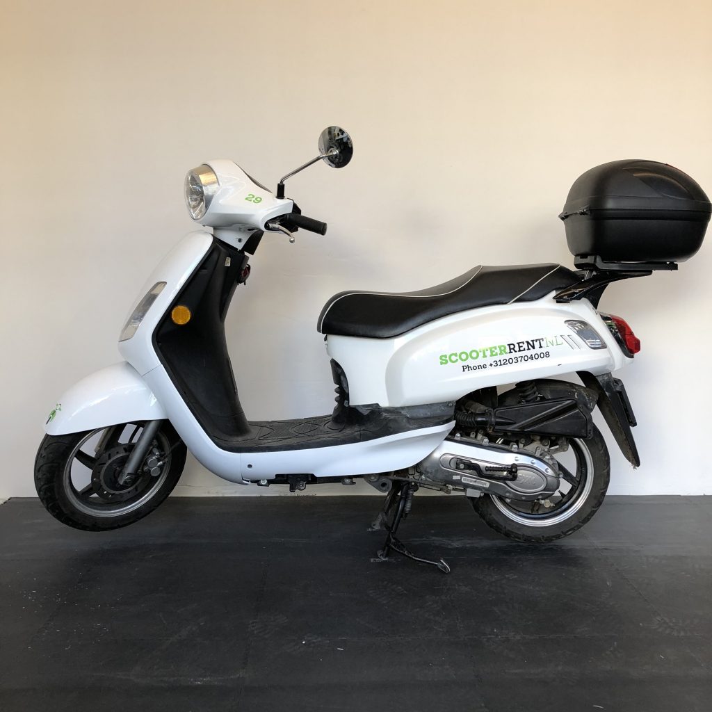 Our 50cc rental scooter